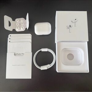 Apple AirPods Pro Second Generation with Accessories